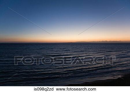 Sunset over the sea View Large Photo Image Stock Image - Sunset over the sea. Fotosearch