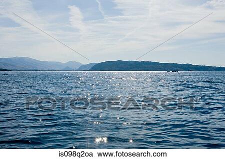 Stock Image - View of the mountains of albania. Fotosearch
