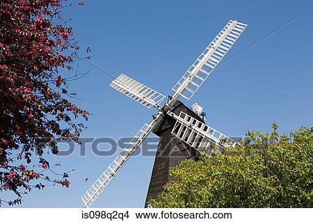 Windmill in kent View Large Photo Image Picture - Windmill in kent. Fotosearch
