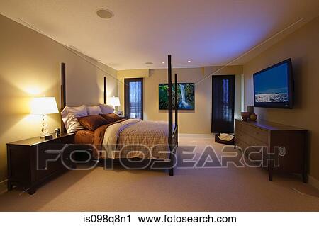 A modern bedroom View Large Photo Image Stock Image - A modern bedroom. Fotosearch