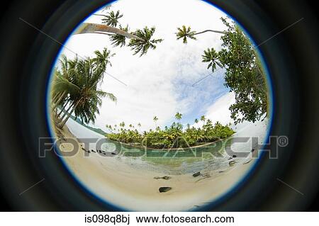 Fisheye perspective of island View Large Photo Image Stock Image - Fisheye perspective of island. Fotosearch