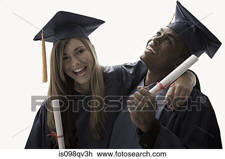 Friends graduating View Large Photo Image Stock Image - Friends graduating. Fotosearch