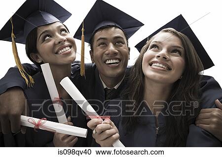 Friends graduating View Large Photo Image Stock Image - Friends graduating. Fotosearch