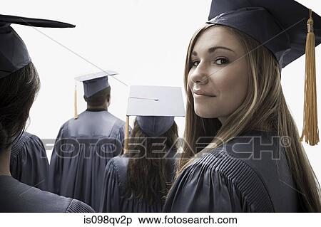Girl graduating View Large Photo Image Stock Photography - Girl graduating. Fotosearch