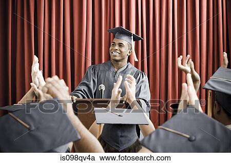 Graduate giving speech View Large Photo Image Stock Image - Graduate giving speech. Fotosearch