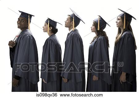 Graduates View Large Photo Image Stock Photograph - Graduates. Fotosearch