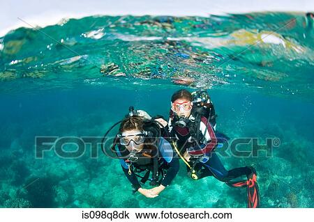 Scuba divers View Large Photo Image Stock Image - Scuba divers. Fotosearch