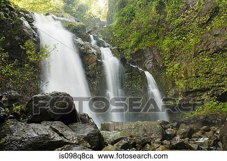 Waterfall View Large Photo Image Stock Image - Waterfall. Fotosearch