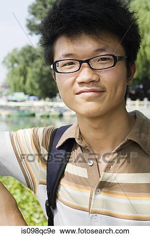 Stock Image - Young chinese man. Fotosearch