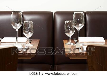 A table at a restaurant View Large Photo Image Stock Photo - A table at a restaurant. Fotosearch
