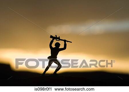 Stock Image - A toy soldier. Fotosearch