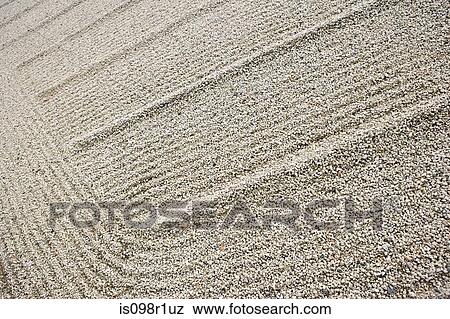 Stock Photo - A zen garden. Fotosearch