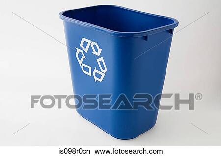 An empty recycling bin View Large Photo Image Picture - An empty recycling bin. Fotosearch