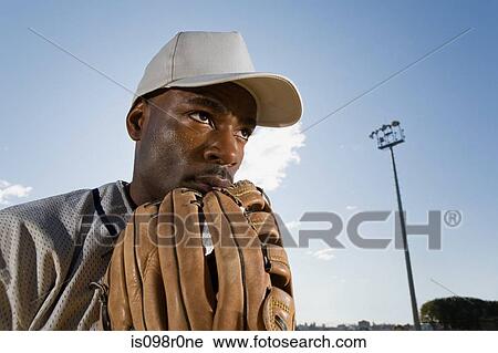 Stock Image - Baseball pitcher. Fotosearch