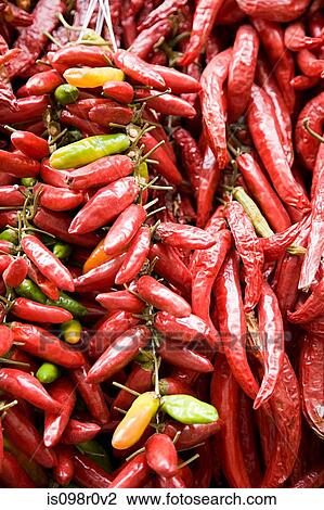Chilli peppers View Large Photo Image Stock Image - Chilli peppers. Fotosearch