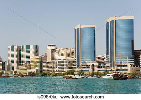 Deira and dubai creek View Large Photo Image Stock Photograph - Deira and dubai creek. Fotosearch