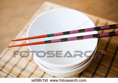 Dishes and chopsticks View Large Photo Image Stock Image - Dishes and chopsticks. Fotosearch