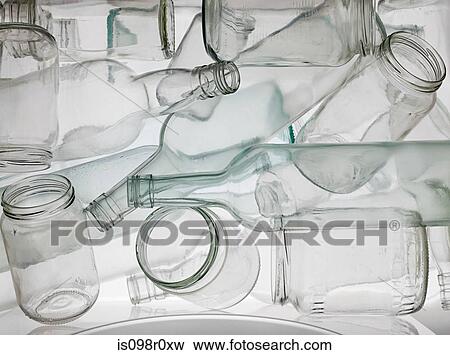 Empty jars and bottles View Large Photo Image Stock Photo - Empty jars and bottles. Fotosearch