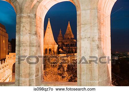 Fisherman's bastion budapest View Large Photo Image Picture - Fisherman's bastion budapest. Fotosearch