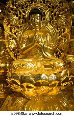 Golden buddha View Large Photo Image Stock Image - Golden buddha. Fotosearch