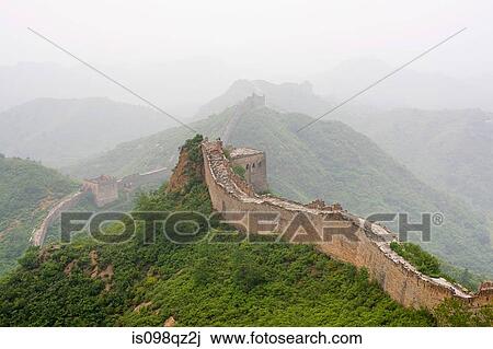 Great wall of china View Large Photo Image Stock Image - Great wall of china. Fotosearch