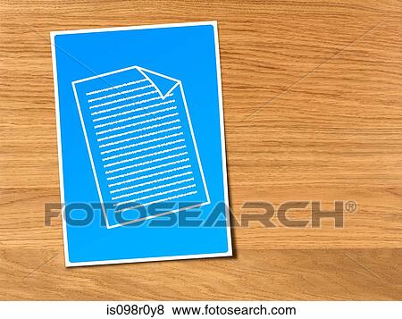 Illustration of a piece paper View Large Photo Image Stock Photo - Illustration of a piece paper. Fotosearch