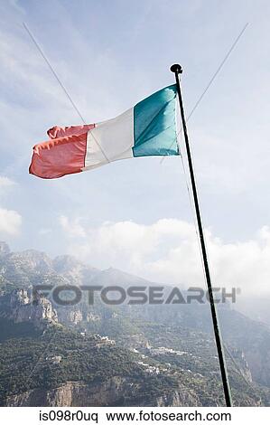 Italian flag italian riviera View Large Photo Image Stock Photography - Italian flag italian riviera. Fotosearch