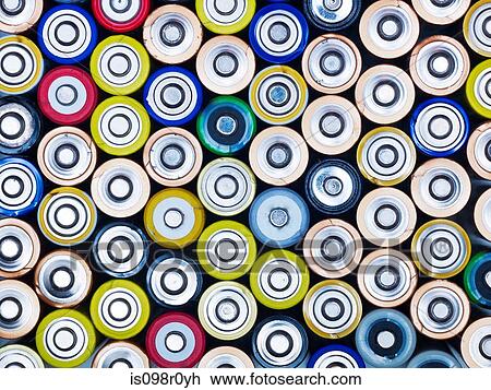 Lots of batteries View Large Photo Image Stock Image - Lots of batteries. Fotosearch