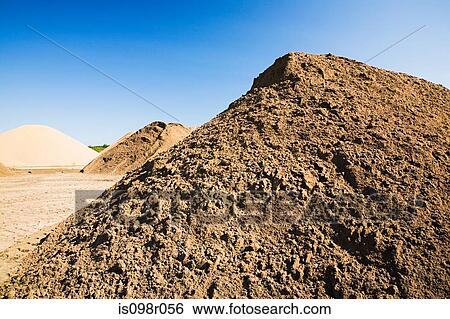 Mounds of sand View Large Photo Image Stock Photograph - Mounds of sand. Fotosearch