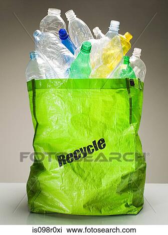 Plastic bottles in a recycling bag View Large Photo Image Stock Image - Plastic bottles in a recycling bag. Fotosearch