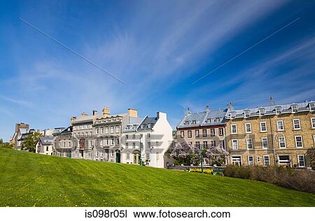 Saint-denis avenue old quebec View Large Photo Image Stock Image - Saint-denis avenue old quebec. Fotosearch
