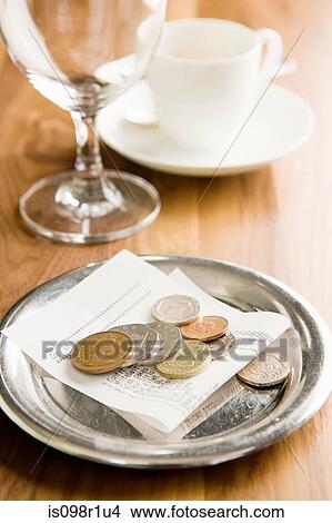 The bill on a table View Large Photo Image Picture - The bill on a table. Fotosearch