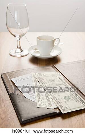 The bill on a table View Large Photo Image Stock Image - The bill on a table. Fotosearch
