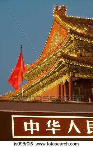 Tiananmen beijing View Large Photo Image Stock Photography - Tiananmen beijing. Fotosearch