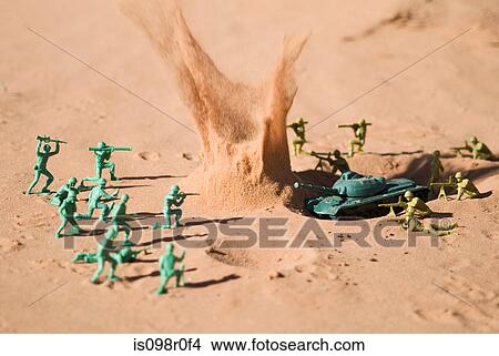 Toy soldiers fighting View Large Photo Image Picture - Toy soldiers fighting. Fotosearch