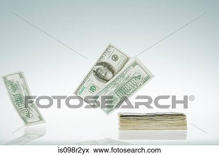 Banknotes blowing away View Large Photo Image Stock Photo - Banknotes blowing away. Fotosearch