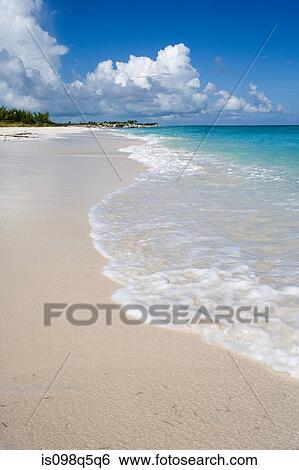 Beach, Turks & Caicos Islands. View Large Photo Image Stock Photograph - Beach, Turks & Caicos Islands.. Fotosearch