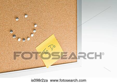 Happy face on notice board View Large Photo Image Stock Image - Happy face on notice board. Fotosearch