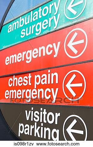 Hospital sign View Large Photo Image Stock Photo - Hospital sign. Fotosearch
