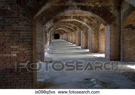 Stock Photograph - Inside Ft. Jefferson.. Fotosearch