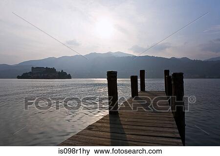 Lake orta View Large Photo Image Stock Photo - Lake orta. Fotosearch