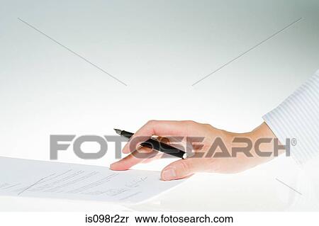 Person signing paper View Large Photo Image Stock Photography - Person signing paper. Fotosearch