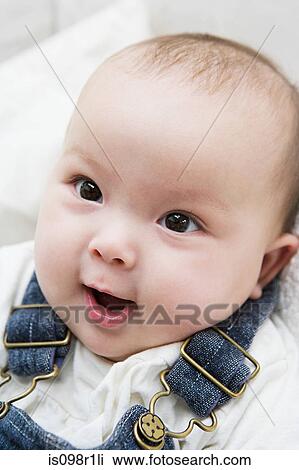 Portrait of a baby girl View Large Photo Image Stock Image - Portrait of a baby girl. Fotosearch