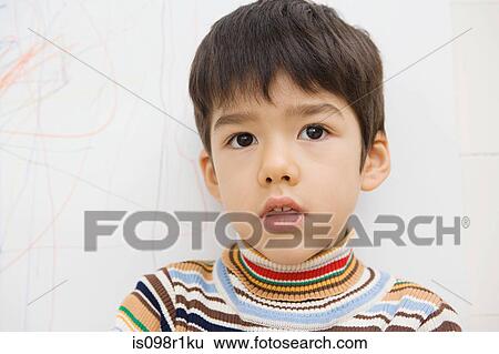 Portrait of a boy View Large Photo Image Stock Photograph - Portrait of a boy. Fotosearch