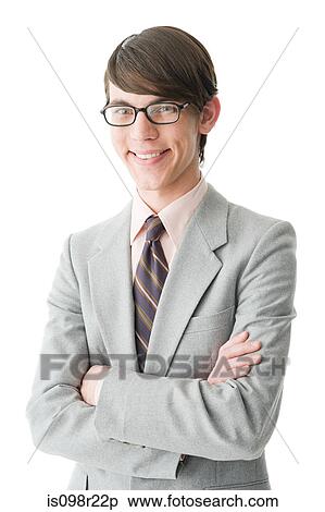 Portrait of a young man in a suit View Large Photo Image Stock Photography - Portrait of a young man in a suit. Fotosearch