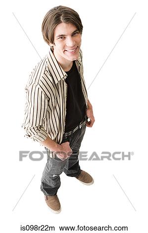 Portrait of a young man View Large Photo Image Picture - Portrait of a young man. Fotosearch