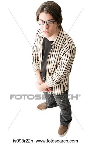 Picture - Portrait of a young man. Fotosearch