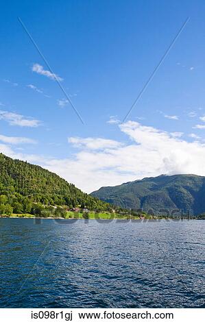 Stock Image - Sognefjord. Fotosearch
