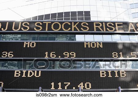 Stock ticker board View Large Photo Image Picture - Stock ticker board. Fotosearch