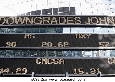 Stock ticker board View Large Photo Image Picture - Stock ticker board. Fotosearch
